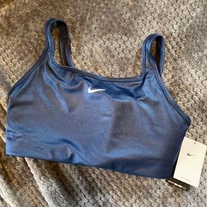 NWT Navy Blue Nike Sports Bra- Med. Support, Sz. XL